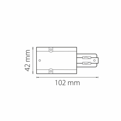 Подвод питания Lightstar 504119 Подвод питания Lightstar 504119