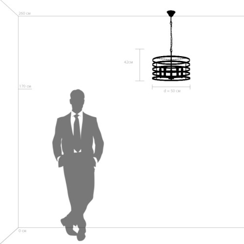 Подвесная люстра Lightstar 735050 Подвесная люстра Lightstar 735050