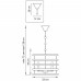 Подвесная люстра Lightstar 735030 Подвесная люстра Lightstar 735030