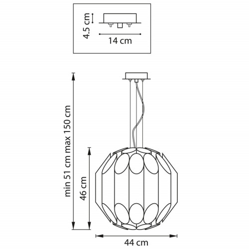 Подвесная люстра Lightstar 720442 Подвесная люстра Lightstar 720442