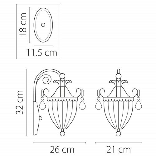 Бра Lightstar 790611 Бра Lightstar 790611
