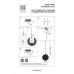 Подвесная люстра Lightstar 724312 Подвесная люстра Lightstar 724312