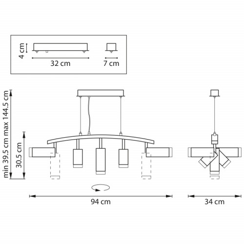 Подвесная люстра Lightstar LR7353628730 Подвесная люстра Lightstar LR7353628730