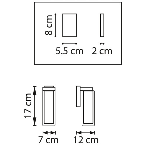 Бра Lightstar 756616 Бра Lightstar 756616