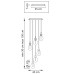 Каскадная люстра Lightstar 805169 Каскадная люстра Lightstar 805169