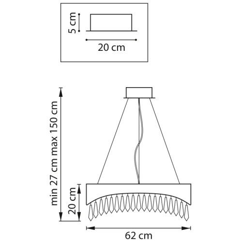 Подвесная люстра Lightstar 703163 Подвесная люстра Lightstar 703163