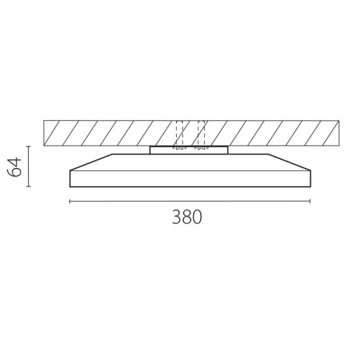 Накладной светильник Lightstar 225741 Накладной светильник Lightstar 225741
