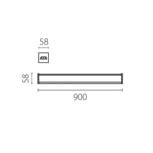 Линейный светильник Lightstar 456367 Линейный светильник Lightstar 456367