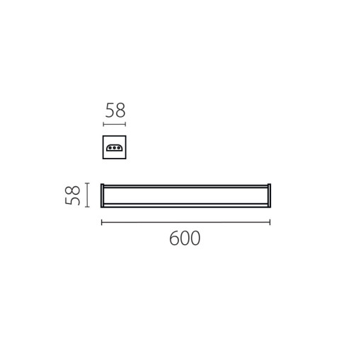 Линейный светильник Lightstar 456247 Линейный светильник Lightstar 456247