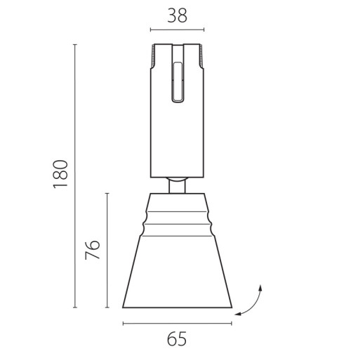 Светильник на шине Lightstar 210847 Светильник на шине Lightstar 210847
