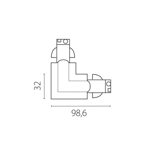 Коннектор Lightstar 504126-FRPS Коннектор Lightstar 504126-FRPS
