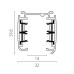 Шинопровод Lightstar 504025-F Шинопровод Lightstar 504025-F
