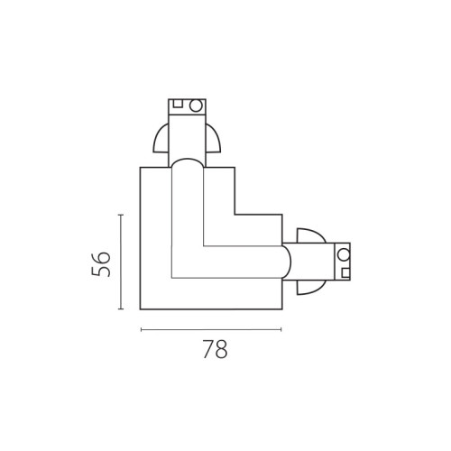Коннектор Lightstar 503127-RPS Коннектор Lightstar 503127-RPS