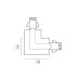 Коннектор Lightstar 503127-RPS Коннектор Lightstar 503127-RPS
