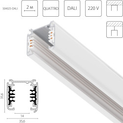 Шинопровод Lightstar 504025-DALI Шинопровод Lightstar 504025-DALI