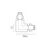 Коннектор Lightstar 504127-FRPS Коннектор Lightstar 504127-FRPS