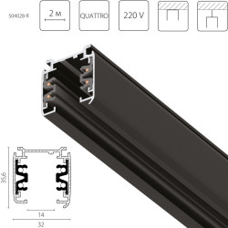 Шинопровод Lightstar 504028-R Шинопровод Lightstar 504028-R
