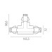 Коннектор Lightstar 504136-FRPSL Коннектор Lightstar 504136-FRPSL