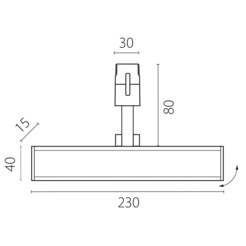 Светильник на шине Lightstar 270247 Светильник на шине Lightstar 270247