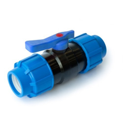 Plastica Alfa 18VCBB-3 - кран шаровый, d= 25 мм Plastica Alfa 18VCBB-3 - кран шаровый, d= 25 мм