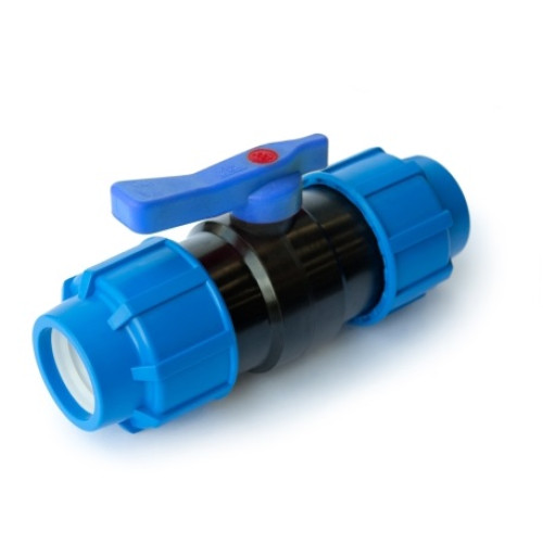 Plastica Alfa 18VCBB-3 - кран шаровый, d= 25 мм