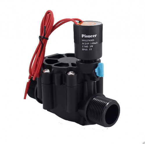 Pioneer 100-DB-MM - э/м клапан, без регулятора потока 1" НР, соленоид 24VAC
