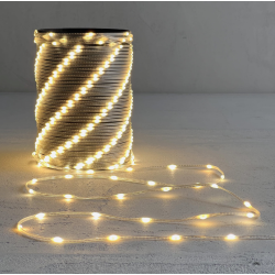 Гирлянда Роса 20м Тепло-Белая 24В, 400 LED, Провод Прозрачный ПВХ, IP65,Rosa400-10-1WW Гирлянда Роса 20м Тепло-Белая 24В, 400 LED, Провод Прозрачный ПВХ, IP65,Rosa400-10-1WW