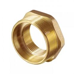 Футорка BX 1/2M x 1/4F (Латунная) Футорка BX 1/2M x 1/4F (Латунная)