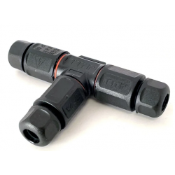 Водонепроницаемый разъем винтовой для 3 кабелей, 3 контакта, 250V 20A IP68, TTAF Elektronik