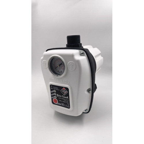 BRIO TANK пресс контроль 230V 12A с манометром, автоматич. перезапуском и резервуаром