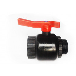 Plastica Alfa 18VCMF-E - кран шаровый 11/4"х11/4" НР-ВР