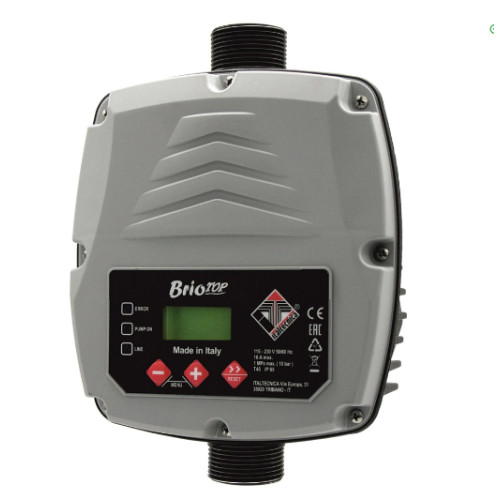 Italtecnica BRIO ТОР 1,1/4" Электронное устр-во управления насосом 230V 50/60Hz 220WА 1" M-M IP65 /P