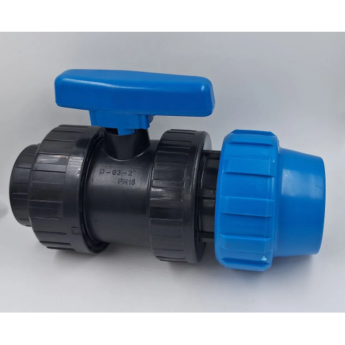 TATRI кран шаровой компрессионный муфта ВР 63х2"