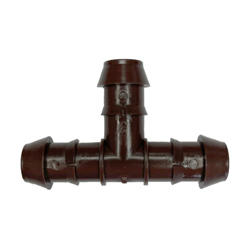 DROPBYDROP - SF-TEE \тройник кап линии\17мм коричневый