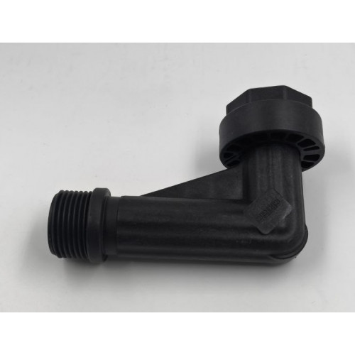 CURVAMG / Угол пластиковый 1" H.P./B.P. с вращающейся гайкой