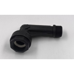 CURVAMG / Угол пластиковый 1" H.P./B.P. с вращающейся гайкой CURVAMG / Угол пластиковый 1" H.P./B.P. с вращающейся гайкой