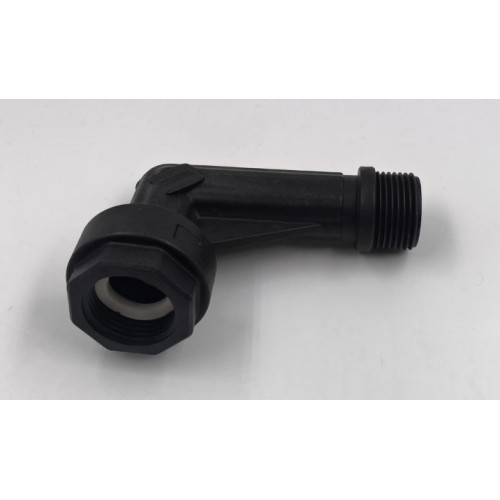 CURVAMG / Угол пластиковый 1" H.P./B.P. с вращающейся гайкой