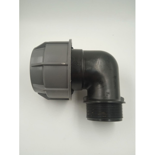 Угольник НР 63×2" \ Plasson PN10