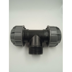 Тройник НР 50×2"×50  \ Plasson PN10