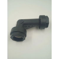 CURVAGG / Угол пластиковый 1" ВР две вращающ. гайки