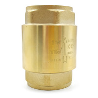 TIM - обратный клапан 1 1/4" (латунь)