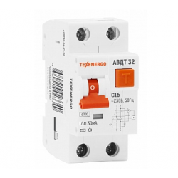 Диф. автомат АВДТ 32 2п 16А/30mA