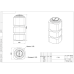 Емкость Полимер Групп F 500 литров (черный) Емкость Полимер Групп F 500 литров (черный)