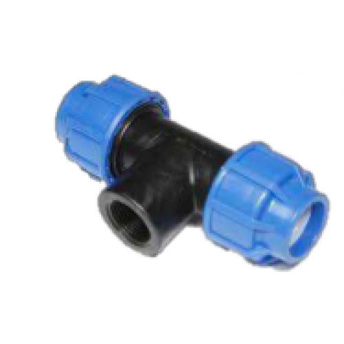 Alfa - BlackLine 14840-4-D - тройник 32×1"ВР