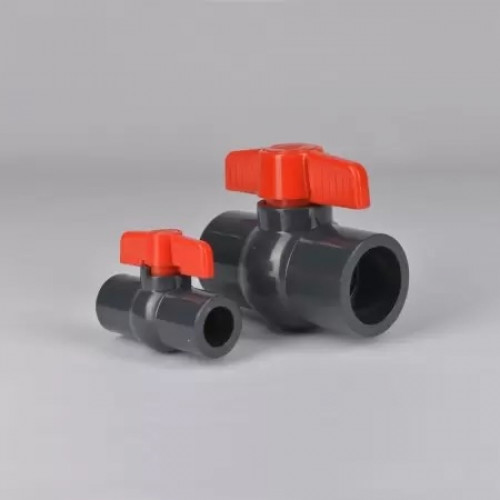 Компактный шаровой кран ПВХ, d40 BAER040