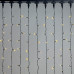 Гирлянда Занавес 2 x 3 м Желтый 220В, 600 LED, Провод Черный ПВХ, IP54