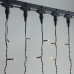 Гирлянда Занавес 2 x 3 м Желтый 220В, 600 LED, Провод Черный ПВХ, IP54