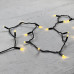 Гирлянда Нить с Колпачком 10м Золотой, 100 LED, Провод Черный ПВХ, IP65 Гирлянда Нить с Колпачком 10м Золотой, 100 LED, Провод Черный ПВХ, IP65