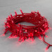 Гирлянда Нить с Колпачком 10м Красная 220В, 100 LED, Провод Красный ПВХ, IP65 Гирлянда Нить с Колпачком 10м Красная 220В, 100 LED, Провод Красный ПВХ, IP65