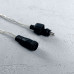 Гирлянда Бахрома 3 x 0,5 м Синяя 220В, 150 LED, Провод Прозрачный Силикон, IP65